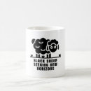 Search for black sheep mugs Cartoon