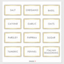 Search for spice labels Pantry