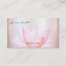 Search for lotus flower business cards Salon