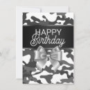 Search for military army birthday cards Camouflage