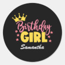 Search for girly happy birthday stickers Children