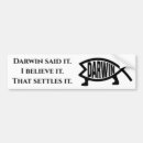 Search for darwin bumper stickers Evolve