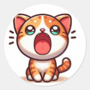 Search for kawaii orange stickers Cat