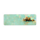 Search for rolled return address labels Watercolor