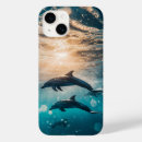 Search for dolphins iphone cases Blue