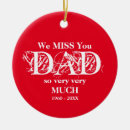 Search for dad memorial christmas tree decorations Death