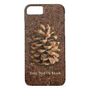 Search for pine cone iphone cases Rustic