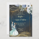 Search for evening wedding invitations Navy blue