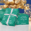 Search for emerald green wrapping paper White