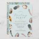 Search for feather baby shower invitations Floral