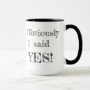 Search for i said yes mugs Bride