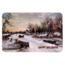 Search for vintage winter village christmas cards Snow scene