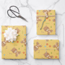 Search for brown bear wrapping paper Cute