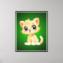Search for adorable canvas prints Kitten