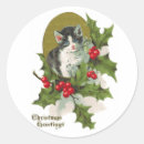 Search for kitten christmas stickers Greetings