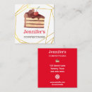 Search for homemade cake business cards Pastry