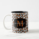 Search for leopard monogram mugs Modern