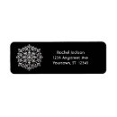Search for silver black return address labels Winter