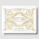 Search for art deco guest books Elegant