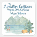 Search for adventures stickers Rustic