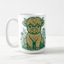 Search for scottish highland cow mugs Cute