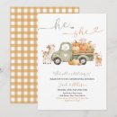 Search for vintage truck invitations Pumpkin patch