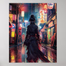 Search for cyberpunk posters Samurai