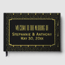 Search for art deco guest books Gold