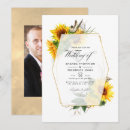 Search for sunflower photo invitations Barn