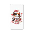 Search for calico cat return address labels Kitten