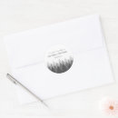 Search for grey round wedding stickers Grey and white