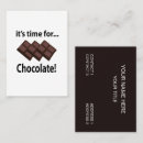 Search for chocolate business cards Professional
