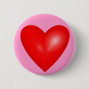 Search for red heart badges Valentines
