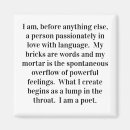 Search for poets magnets Poetry