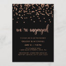 Search for faux rose gold confetti invitations Trendy