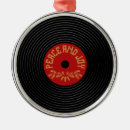 Search for vinyl record christmas tree decorations Vintage