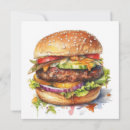 Search for juicy invitations Burger