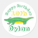 Search for crocodile stickers Birthday