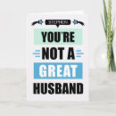 Search for funny husband birthday cards Blue