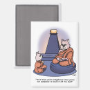 Search for enlightening magnets Meditating