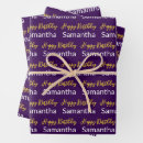 Search for purple and white wrapping paper Pattern