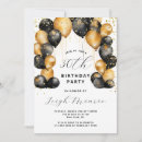 Search for 30th party invitations Glitter