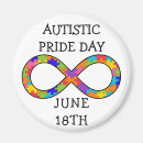 Search for autistic magnets Symbol