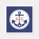 Search for stars and stripes napkins Nautical