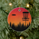 Search for frisbee christmas tree decorations Frolf