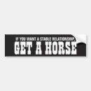 Search for horse stable bumper stickers Farm