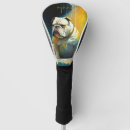 Search for bulldog golf head covers Cute