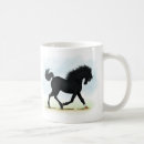 Search for black horse mugs Pony