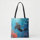 Search for diver bags Ocean
