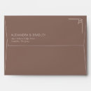Search for black lined envelopes Modern